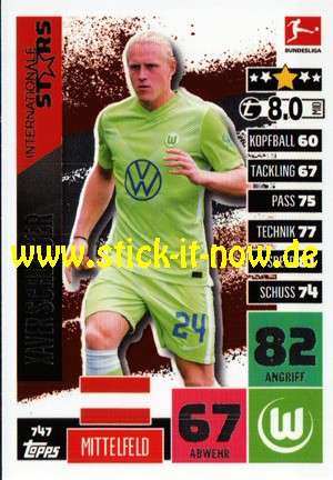 Topps Match Attax Bundesliga 2020/21 "Extra" - Nr. 747