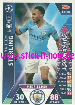 Match Attax CL 18/19 "Road to Madrid" - Nr. 84