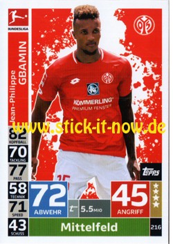 Topps Match Attax Bundesliga 18/19 - Nr. 216