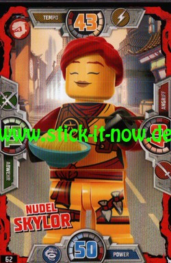 Lego Ninjago Trading Cards - SERIE 3 (2018) - Nr. 62