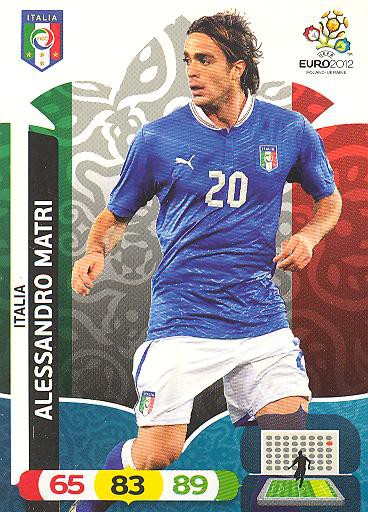 Panini EM 2012 - Adrenalyn XL - Alessandro Matri - Italien