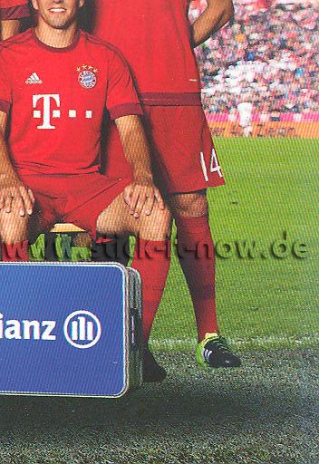 FC BAYERN MÜNCHEN - Trading Cards - 2016 - Nr. 81