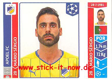 Panini Champions League 14/15 Sticker - Nr. 472