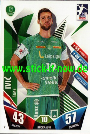LIQUI MOLY Handball Bundesliga "Karte" 21/22 - Nr. 7
