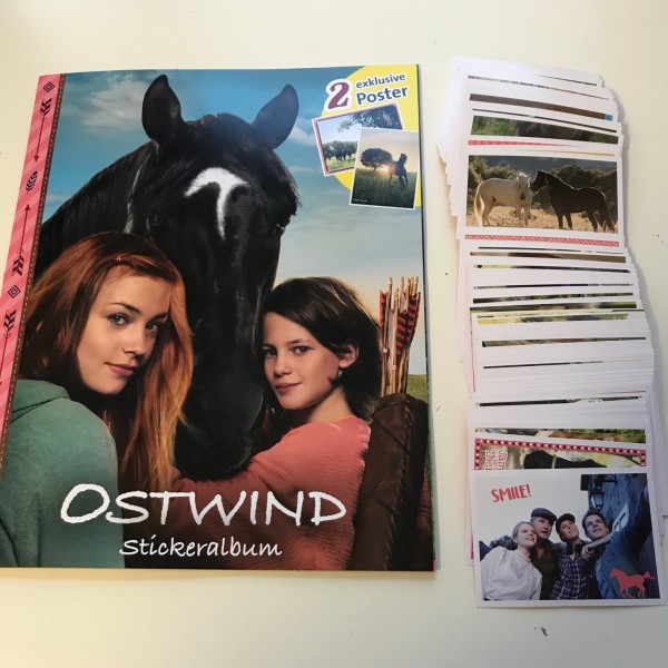 Ostwind 4 "Aris Ankunft" (2019) - komplettsatz ( alle Sticker + Album )