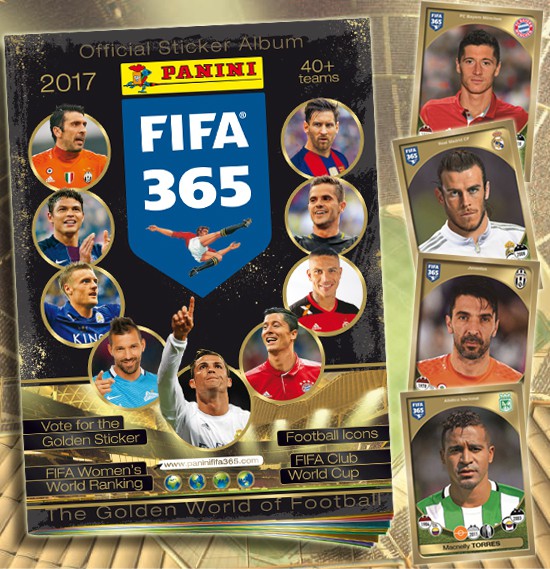 Panini FIFA 365 Sticker 16/17 - Stickeralbum