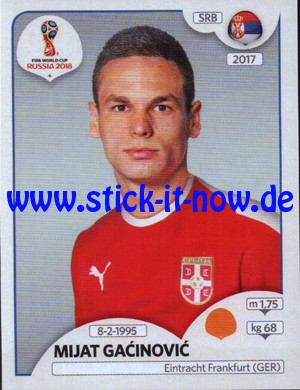 Panini WM 2018 Russland "Sticker" - Nr. 428