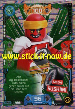 Lego Ninjago Trading Cards - SERIE 5 (2020) - Nr. 141 ( Mega Karte )