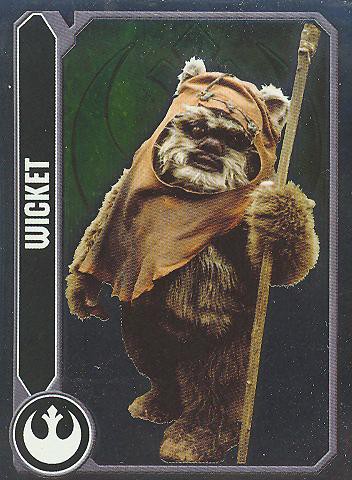 Star Wars Movie Sticker (2012) - WICKET - Nr. 163