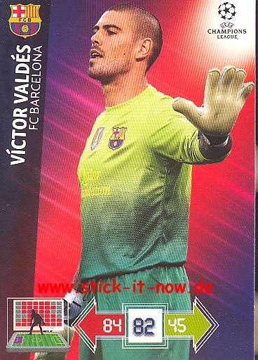 Panini Adrenalyn XL CL 12/13 - FC Barcelona - Victor Valdes