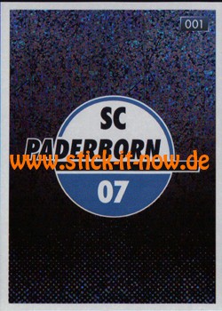 SC Paderborn "klebt erstklassig" (2019) - Nr. 1 (Glitzer)