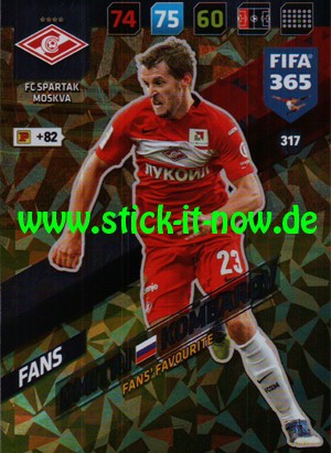 Panini FIFA 365 Adrenalyn XL 2018 - Nr. 317 (Fans)