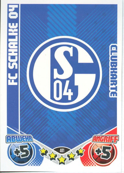 Match Attax 11/12 - FC Schalke 04 - Clubkarte