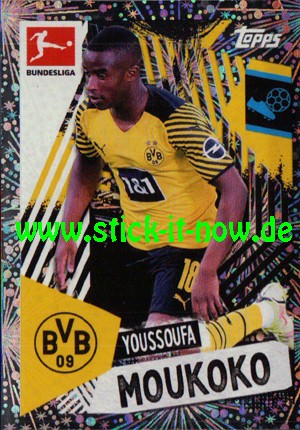 Topps Fußball Bundesliga 2021/22 "Sticker" (2021) - Nr. 146 (Glitzer)