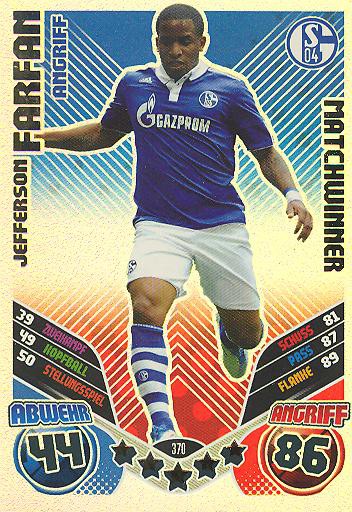 Jefferson Farfan - Matchwinner - Match Attax 11/12