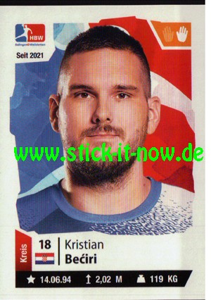 LIQUI MOLY Handball Bundesliga "Sticker" 21/22 - Nr. 269