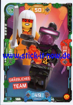 Lego Ninjago Trading Cards - SERIE 5 "Next Level" (2020) - Nr. 58