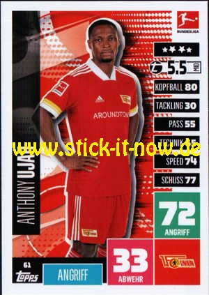 Topps Match Attax Bundesliga 2020/21 - Nr. 61