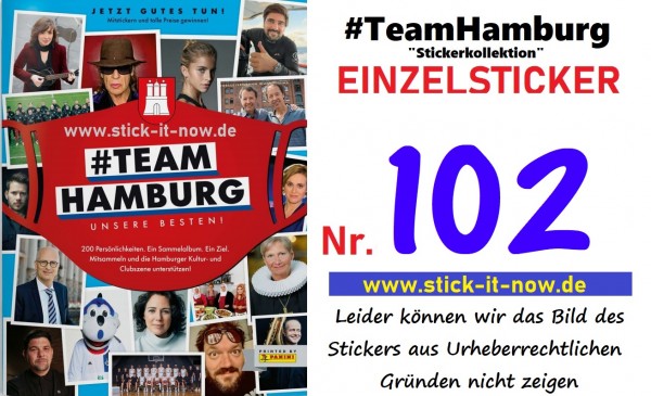 #TeamHamburg "Sticker" (2021) - Nr. 102