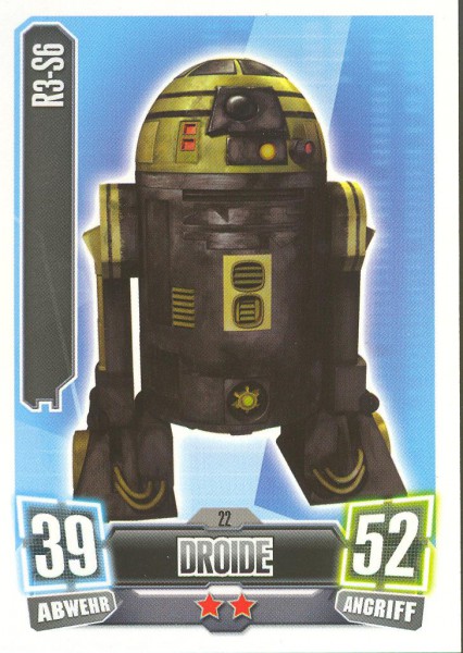 Force Attax - Serie II - R3-SG - Droide