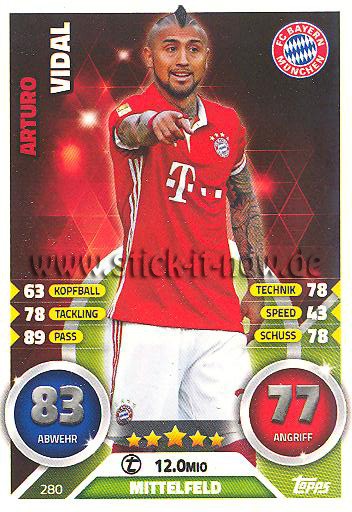 Topps Match Attax Bundesliga 16/17 - Nr. 280