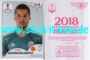 Panini WM 2018 Russland "Sticker" INT/Edition - Nr. 450