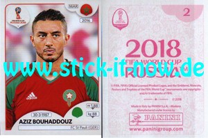 Panini WM 2018 Russland "Sticker" INT/Edition - Nr. 158