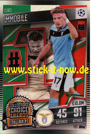 Topps Match Attax 101 (2021) - Nr. 195 ( Choice Awards )