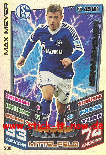 Match Attax 13/14 EXTRA - MATCHWINNER - MAX MEYER - Nr. 588