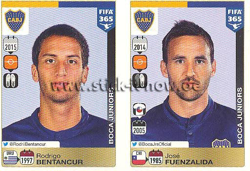 Panini FIFA 365 Sticker - Nr. 93 - 94