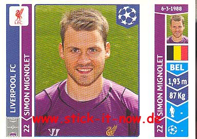 Panini Champions League 14/15 Sticker - Nr. 145