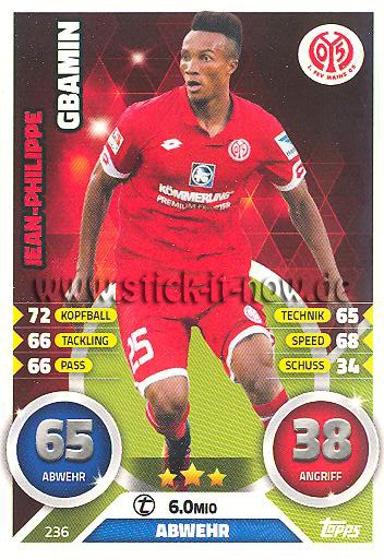 Topps Match Attax Bundesliga 16/17 - Nr. 236