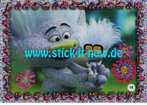 Trolls "World Tour" (2020) - Nr. 14 (Stickerkarte)