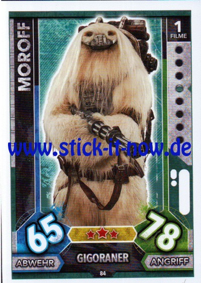 Topps Star Wars FORCE ATTAX UNIVERSE (2017) - Nr. 84