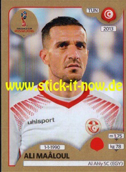 Panini WM 2018 Russland "Gold Edition" - Nr. 558