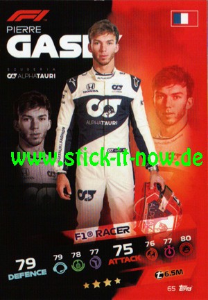 Turbo Attax "Formel 1" (2021) - Nr. 65