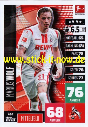 Topps Match Attax Bundesliga 2020/21 "Extra" - Nr. 462