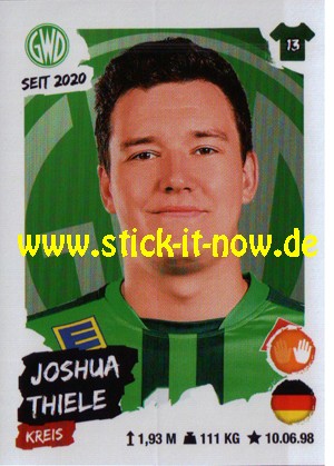 LIQUI MOLY Handball Bundesliga "Sticker" 20/21 - Nr. 255