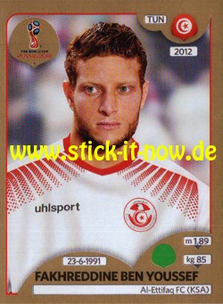 Panini WM 2018 Russland "Gold Edition" - Nr. 570