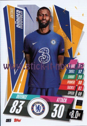 Match Attax Champions League 2020/21 - Nr. CHE 5