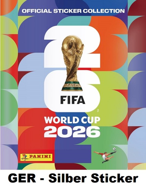 Panini WM 2026 "Sticker" - Nr. GER 18 (Glitzer)