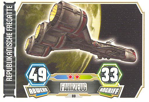 Force Attax - Serie 3 - Republikanische Fregatte - Nr. 80