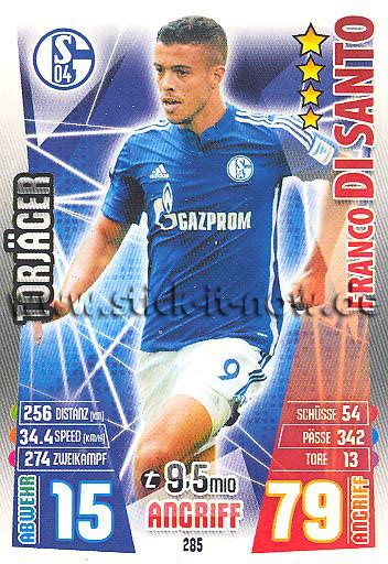 Match Attax 15/16 - Franco DI SANTO - FC Schalke 04 - Nr. 285