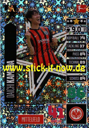 Topps Match Attax Bundesliga 2020/21 "Extra" - Nr. 700 (Glitzer)