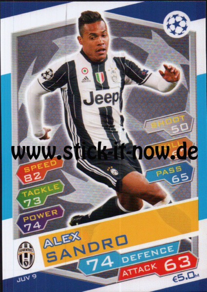 Match Attax Champions League 16/17 - Nr. JUV 9