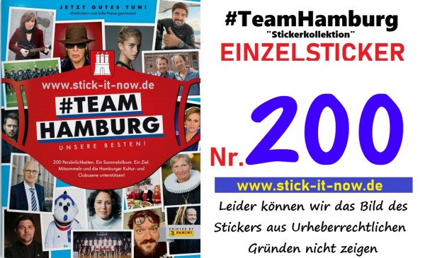 #TeamHamburg "Sticker" (2021) - Nr. 200
