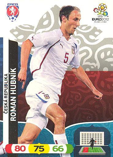 Panini EM 2012 - Adrenalyn XL - Roman Hubnik - Tschechien