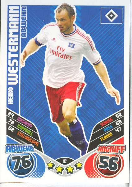 Heiko Westermann - Match Attax 11/12