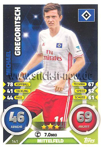 Topps Match Attax Bundesliga 16/17 - Nr. 141