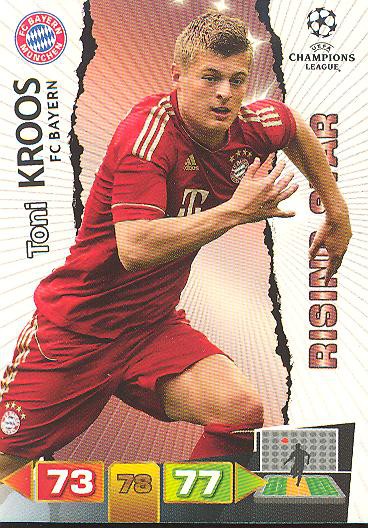 Toni Kroos - Panini Adrenalyn XL CL 11/12 - FC Bayern München - Rising Stars
